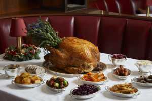 colour image of Christmas Turkey at The Beaumont