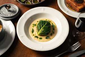 Colour image of a dish from Nessa, opening in March