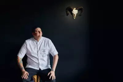 This is an image of Gareth Ward, Chef Patron of Ynyshir