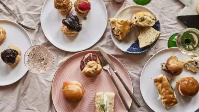 This is an image of The Proof's afternoon tea