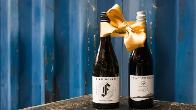 This is a photo of two Specialist Cellars' bottles of wine.