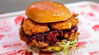 This is a photo of the Sweet Baby Cheesus at Butchies