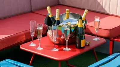 This is an image of drinks at The Rooftop at The Standard, London