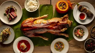 Colour image of the Lechon special at Sarap
