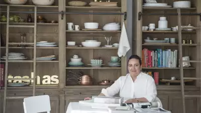 Image of Natasha Sideris founder of tashas, battersea.