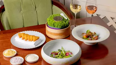 An image of the Wimbledon menu at Saison by Mauro Colagreco