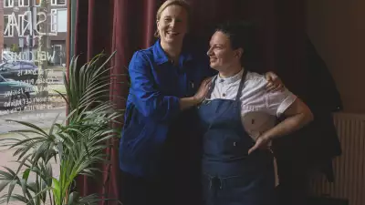 This is an image of Selin Kiazim and Steph de Goeijen, co-founders of Esra