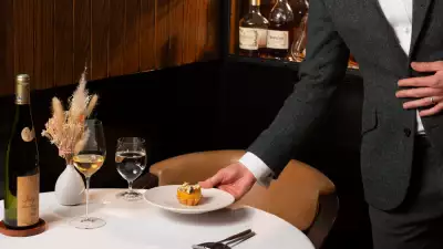 This is a photo of Cail Bruich's dinnertable