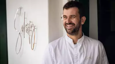 This is a photo of executive chef Ryan Cole at Salsify