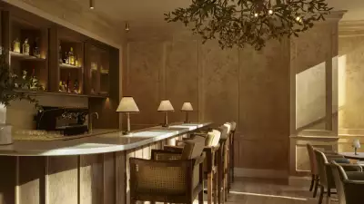 This is a photo of the bar interiors at Sprout in Templeton Garden in London