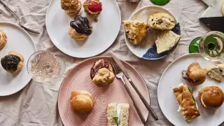 This is an image of The Proof's afternoon tea