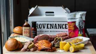 This is a photo of the Father's Day BBQ Box from West London butchers, Provenance Village Butcher.