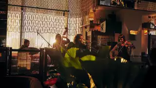 This is a picture of a live music performance at Decimo