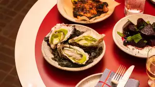 This is an image of the food at Isla at The Standard