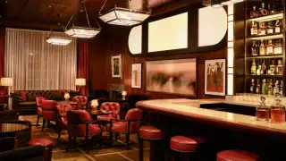 This is a photo of Le Magritte, The Beaumont hotel's new bar.