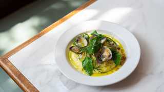 This is a photo of a dish from Luca in Clerkenwell