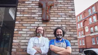 This is a photo of Isa and Jonny from Trivet, Bermondsey