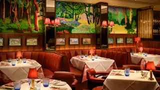 The is a photo of The Colony Grill Room.