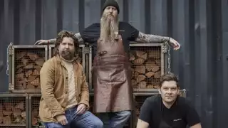 This is an image of Steve Ryan, Daniel Watkins and Andrew Clarke