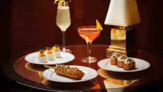 Colour image of bar snacks from La Margritte
