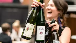 Colour image of wines supplied by The Laundry