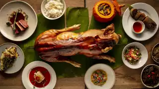 Colour image of the Lechon special at Sarap