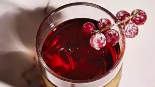 Colour image of Christmas Negroni at Luca