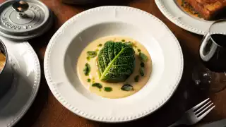 Colour image of a dish from Nessa, opening in March