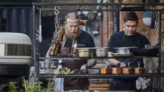 Colour image of Andrew Clark and Daniel Watkins of ACME