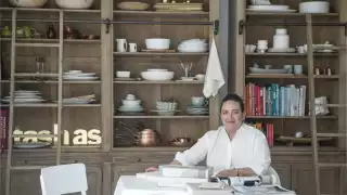Image of Natasha Sideris founder of tashas, battersea.