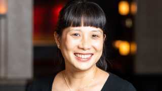 A photo of sommelier Sandia Chang