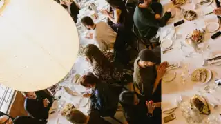 This is a photo of Tonic's lunch to celebrate 15 years