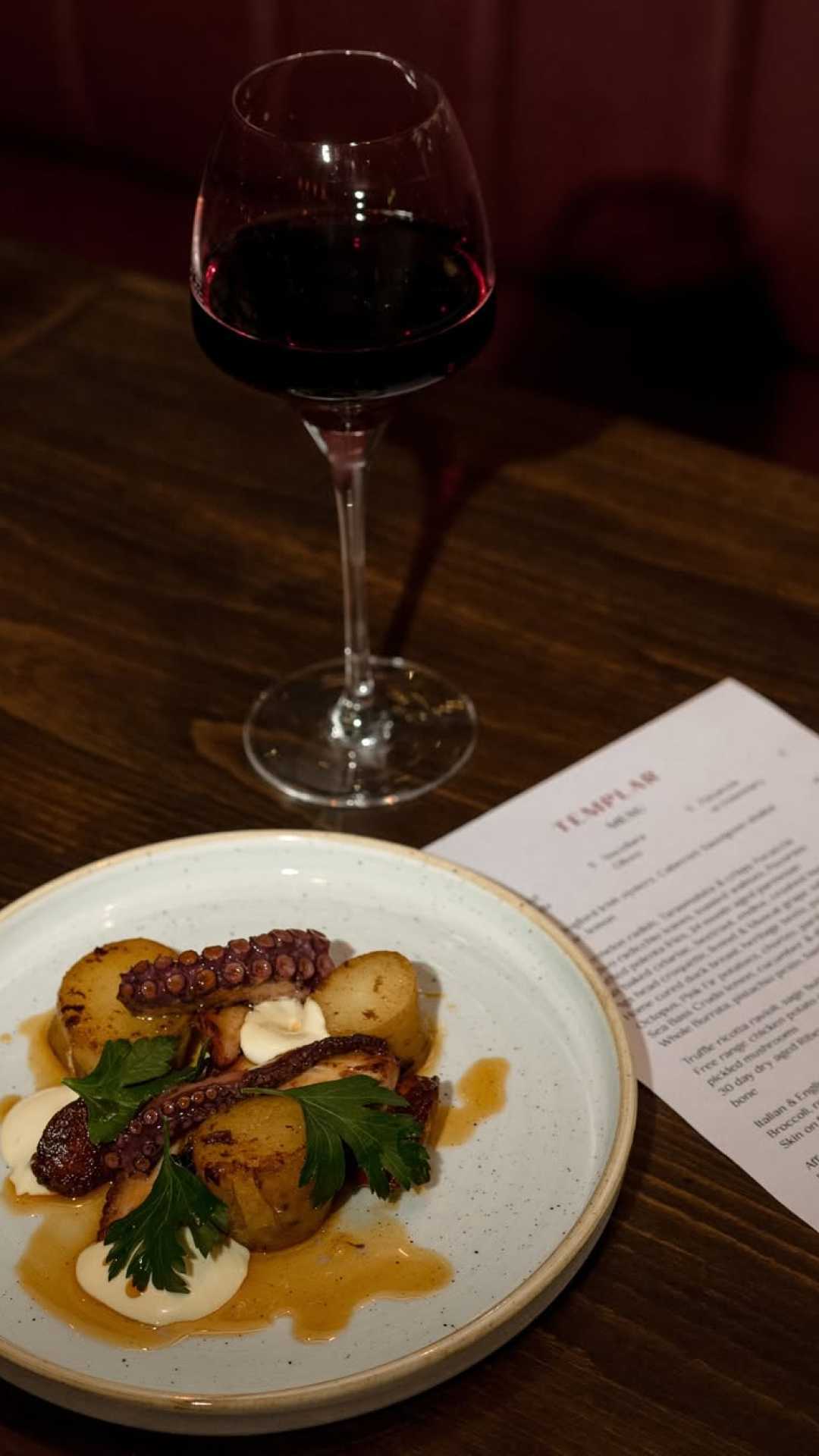 Templar Small Plates European Restaurant Wine Stratford Nice Food Spots