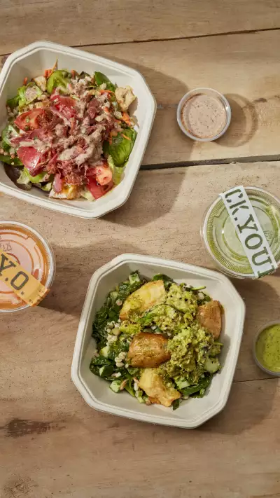 PYO Pick Your Own City of London Salad Bar Personalised