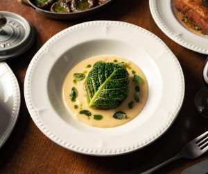 Colour image of a dish from Nessa, opening in March